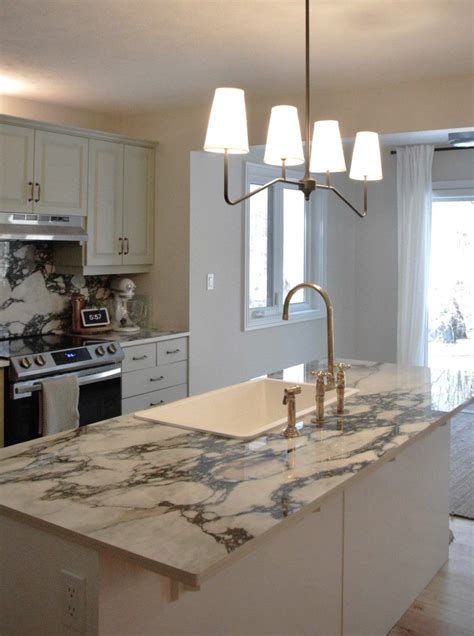 Kitchen Natura Calacatta Viola Marble Trend Marble Granite