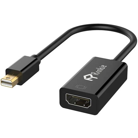 Mini Dp To Hdmi Rankie® Gold Plated Mini Displayport Thunderbolttm Port Compatible To Hdmi