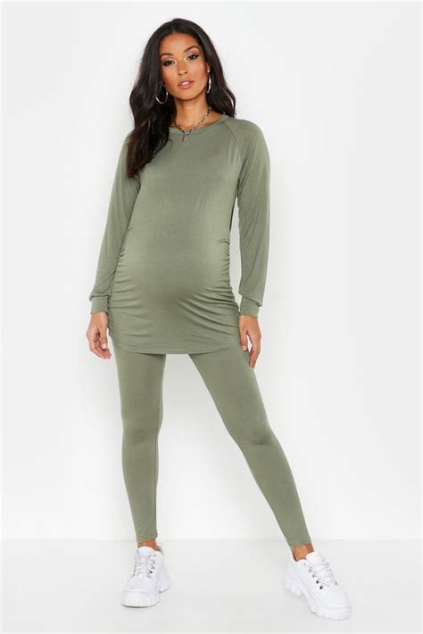 Maternity Nursing Loungewear Set Boohoo In 2021 Maternity Lounge Wear Nursing Loungewear