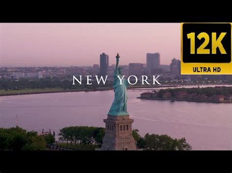 New York In A Minute Flying Over New York K Uhd Relaxing Music