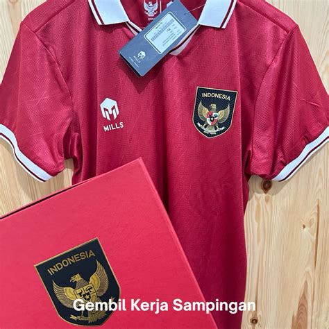 Jual Jersey Timnas Indonesia Original Mills Player Issue