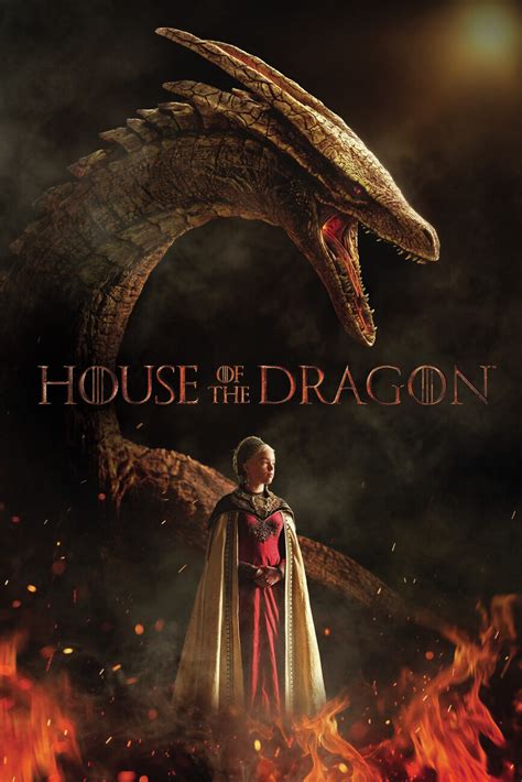 Wall Art Print House Of The Dragon Rhaenyra Targaryen Gifts