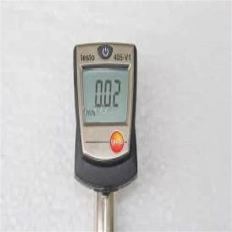 Digital Hot Wire Anemometer Model Number Testo At Rs In Sas Nagar