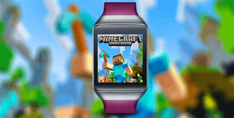 Watch Minecraft Pocket Edition Run On An Android Wear Smartwatch Recombu