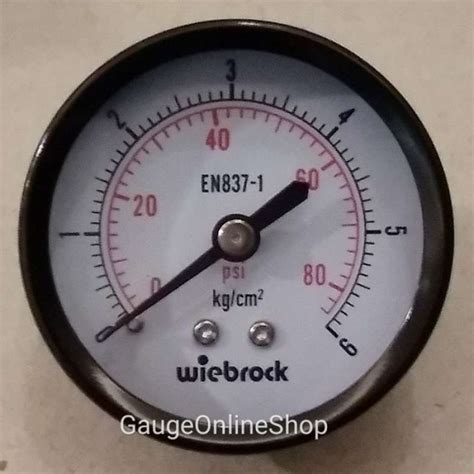 Promo Pressure Gauge Payung Black Steel 1 1 2 X 6 Kg Cm2 Wiebrock