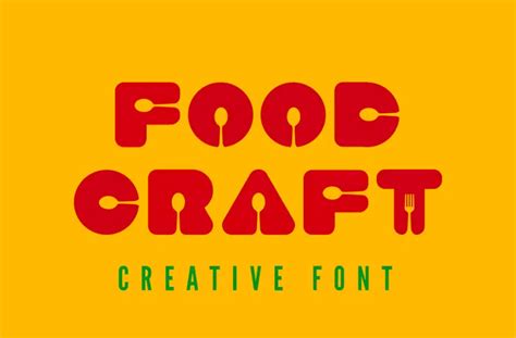 40 Best Food Fonts For Delectable Designs