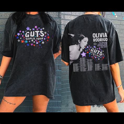 Olivia Rodrigo Guts Full Date Tour 2024 Shirt Olivia Rodrigo Shirt