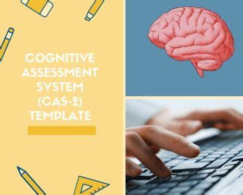 CAS 2 Cognitive Assessment System Report Template By To Cool For School