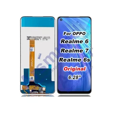 Tela Frontal Touch Display Para Realme 7 Rmx2151 6s Rmx2002 Frete grátis