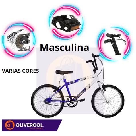 Bicicleta Ultra Bikes Aro 20 Masculina Bicolor Sem Marcha Para Homem