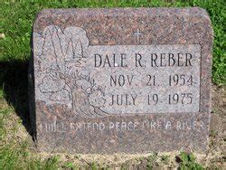 Dale Robert Reber 1954 1975 Mémorial Find a Grave