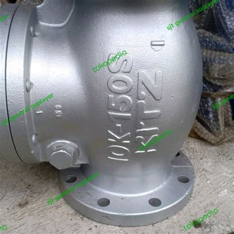 Jual SWING CHECK VALVE KITZ 6 INCH CAST IRON JIS 10K KITZ Jakarta