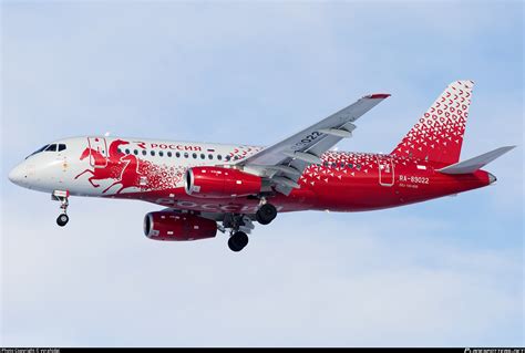 Ra Rossiya Russian Airlines Sukhoi Superjet B Photo By