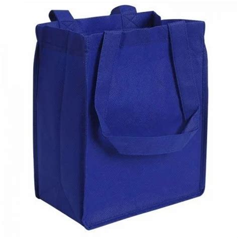 Blue Non Woven Grocery Bag At Rs 285 Kg Non Woven Loop Handle