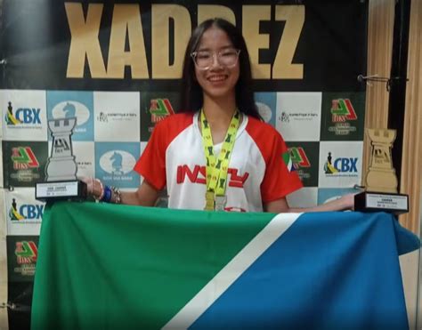 In Dito Atleta De Ms Campe Brasileira De Xadrez Cl Ssico