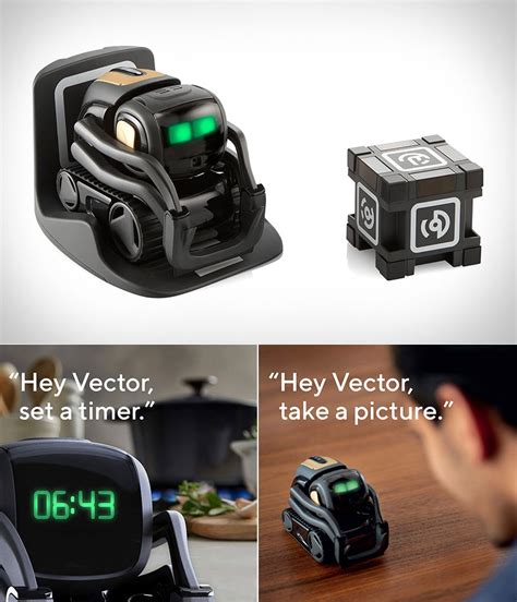 Vector Robot By Anki A Home Robot Who Hangs Out Helps Out With Amazon