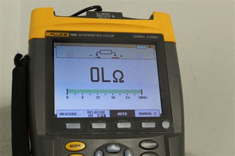 Fluke C Mhz Gss Digitalni Osciloskop Scopemeter Multimeter