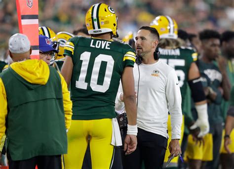 Green Bay Packers Head Coach Matt Lafleur Declares Jordan Love To Be