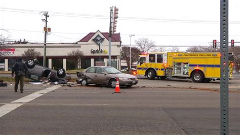 Driver Charged After Multi Vehicle Rollover Crash On Midlothian Turnpike