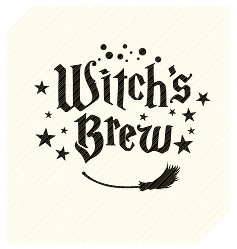 Witch S Brew Svg Witches Brew Svg Mug Sticker Mug Decal Etsy