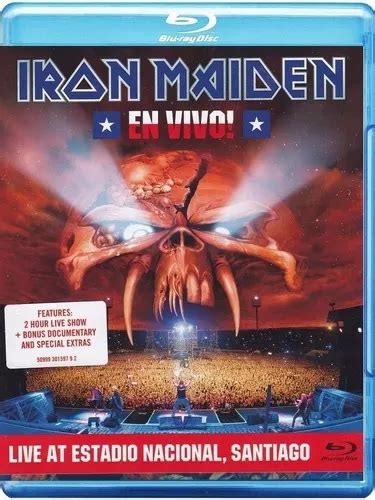 Iron Maiden En Vivo Blu Ray Importado Env O Gratis