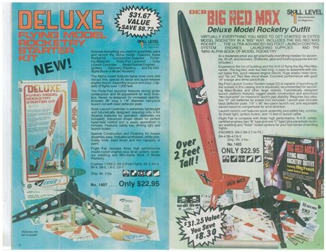 Estes Model Rockets Catalog Retro J T Km Zeum