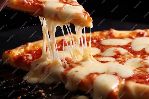 premium photo close  shot  cheese melting  blending   sauce
