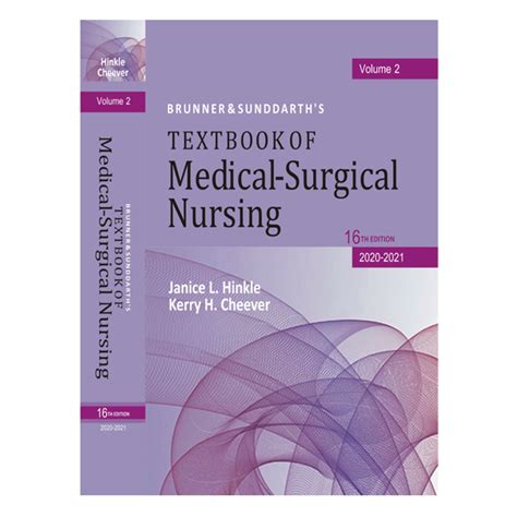 Brunner And Suddarths Textbook Of Medical Surgical Nursing 17th Vol 2 By