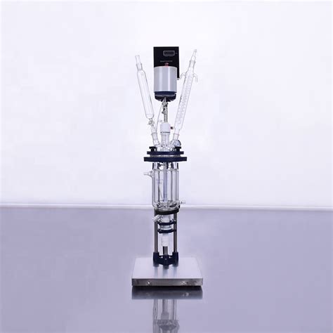 L Lab Vacuum Distillation Jacketed Glass Reactor Price Glass Reactor