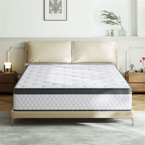 Txo 12 Inch Memory Foam And Innerspring Hybrid Mattress Queen Mattress Bed In A Box Medium