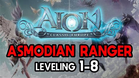 Aion Classic Eu Asmodian Leveling 1 8 Youtube