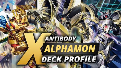 S TIER Alphamon X Antibody Deck Profile Combos Digimon Card Game