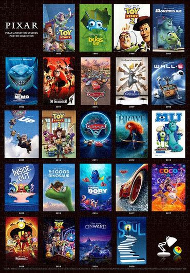 Jigsaw Puzzle Disney Pixar Character Great Collection 1000 Pieces