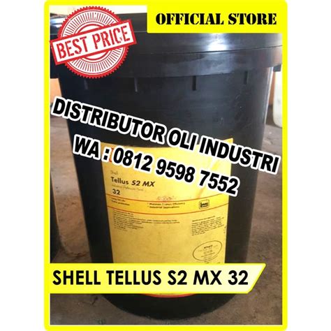 Jual Tempat Oli Shell Tellus S2 Mx 32 Oli Hidrolik Shopee Indonesia