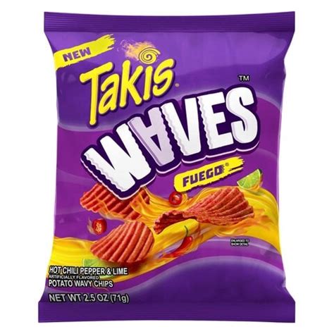 Barcel Takis Waves Fuego Hot Chili Pepper And Lime Chips G Price In UAE Carrefour UAE
