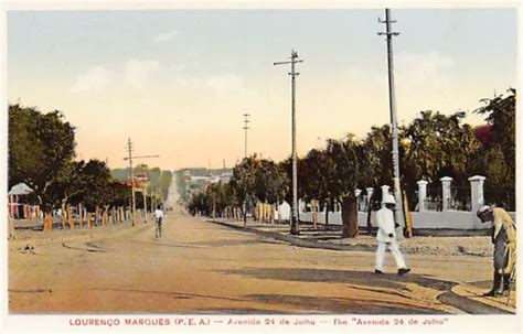 Mo Ambique Mozambique Louren O Marques Maputo Avenida De Julho