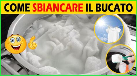 Come Sbiancare Il Bucato Ed Eliminare Le Macchie Gialle Vecchie YouTube