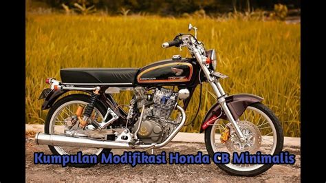 Kumpulan Gambar Modifikasi Honda Cb Motomadalika