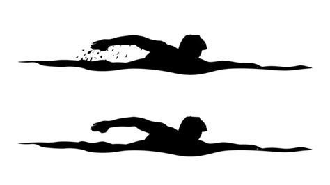 Cartoon Silhouette Swimmer - Download 30 swimmer silhouette free ...