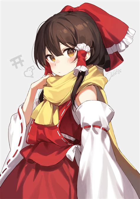 Hakurei Reimu Reimu Hakurei Touhou Image By Jill Pixiv Id