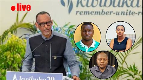 H E KAGAME YASHIMIYE ABIHANGANISHIJE ABANYARWANDA MU GIHE CYO KWIBUKA