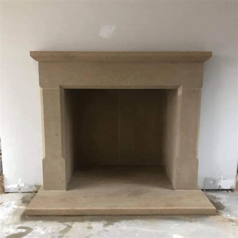 Bath stone fireplace and hearths