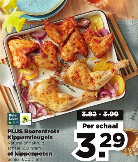 Boerentrots Kippenvleugels Of Kippenpoten Aanbieding Bij Plus