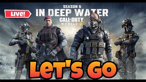 Call Of Duty Mobile Season 5 In Deep Water CODM LIVE LET S GO