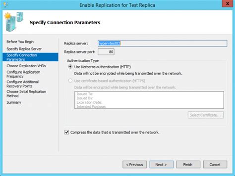 How To Configure Virtual Machine Replication On Hyper V