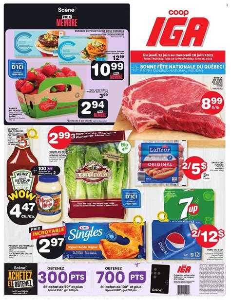 Coop Iga Flyer June 22 To 28