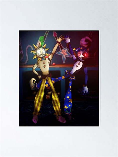 Fnaf Security Breach Monty Sundrop Poster For Sale By Sksoumen