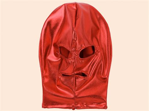 Bdsm Hood Bondage Mask Fetish Mask Sex Face Mask Sex Hood Etsy Canada