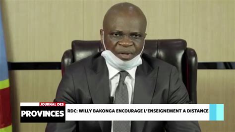 Rdc Le Ministre De Lepst Willy Bakonga Encourage Lenseignement à