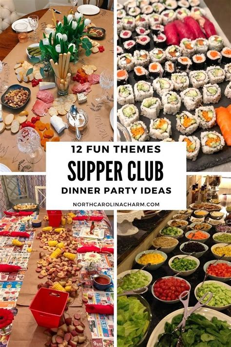 12 Favorite Supper Club Dinner Themes Carolina Charm Supper Club